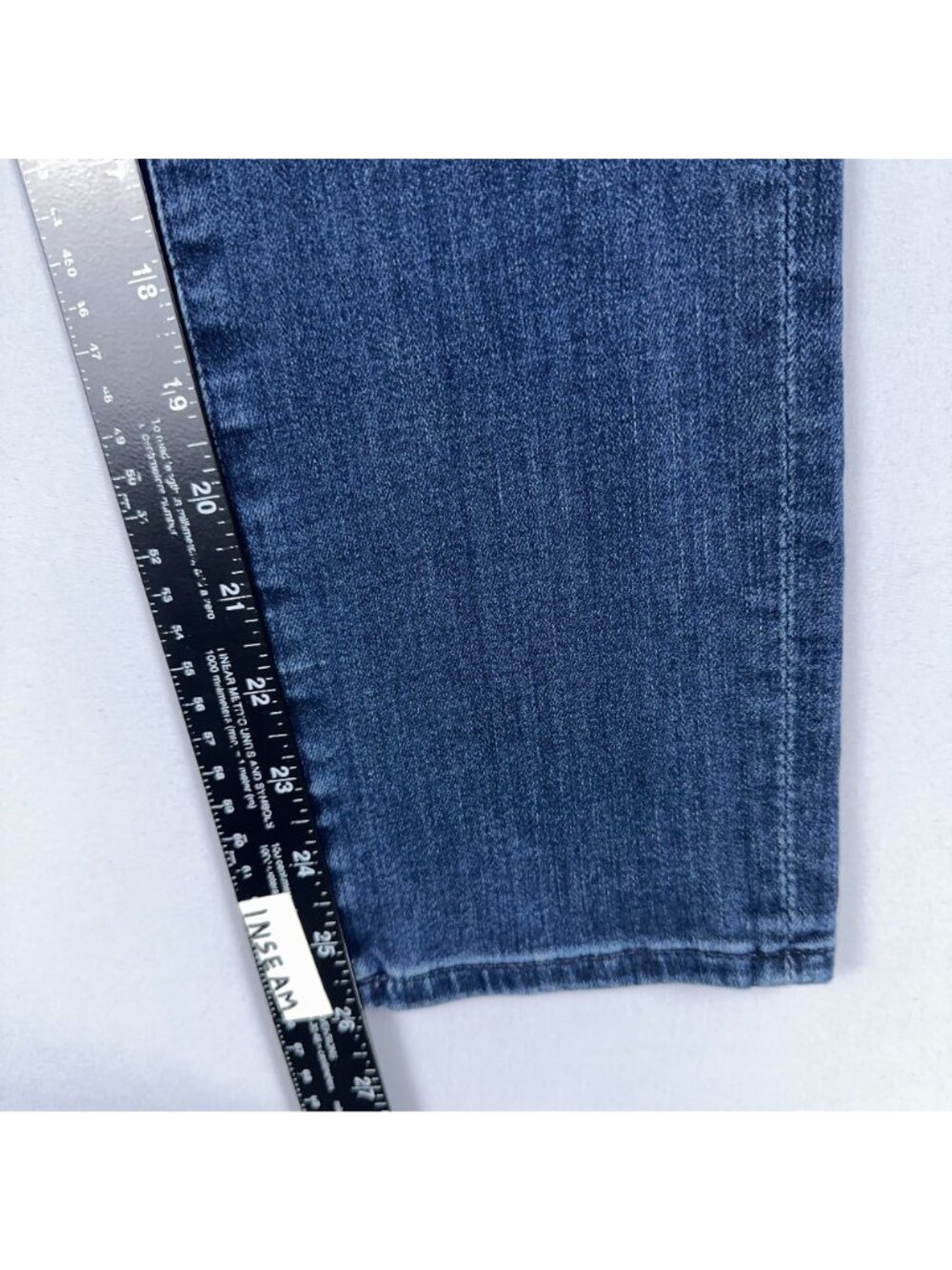 AG Adriano Goldschmied Prima Ankle Cigarette Jeans Size 27 Blue Dark Wash - Picture 11 of 13